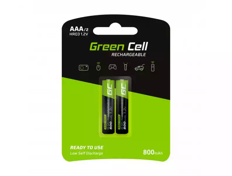 Akumulator Green Cell Aaa (R3) 800 Mah