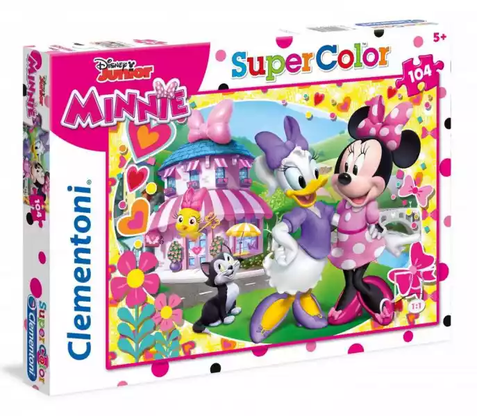 Clementoni Puzzle Supercolor 104 Minnie 27982