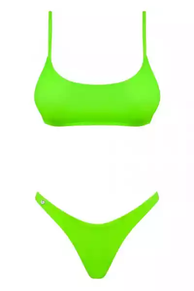 Bikini Strój Kąpielowy Ze Stringami Mexico Beach M Zielone