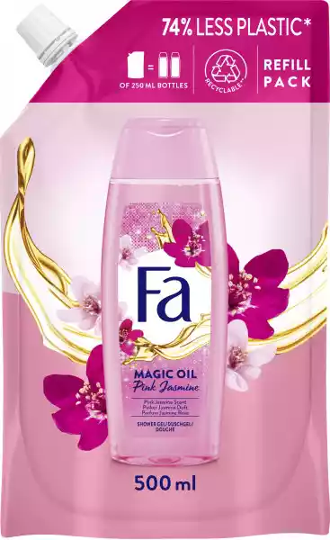 Fa Magic Oil Pink Żel Pod Prysznic Zapas 500Ml