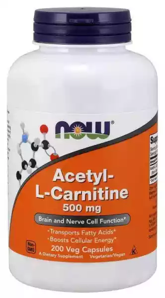 Acetyl L-Karnityna Hci 500 Mg (200 Kaps.)