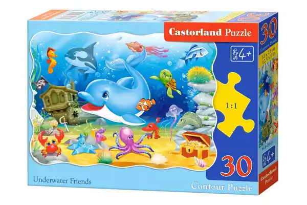 Puzzle Castorland 30 Szt Underwater Friends 03501