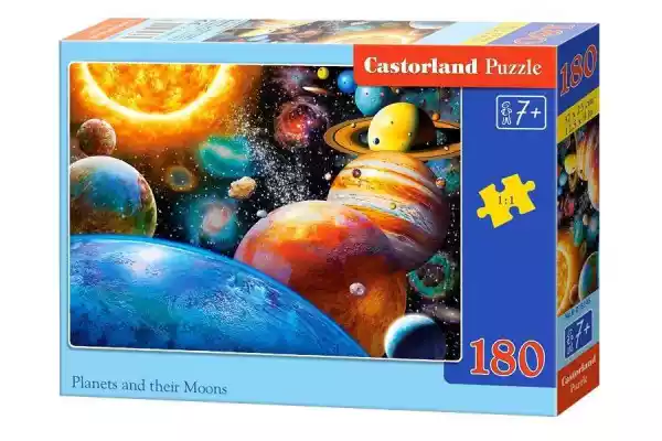 Puzzle Castorland Planets And Their Moons 180 El