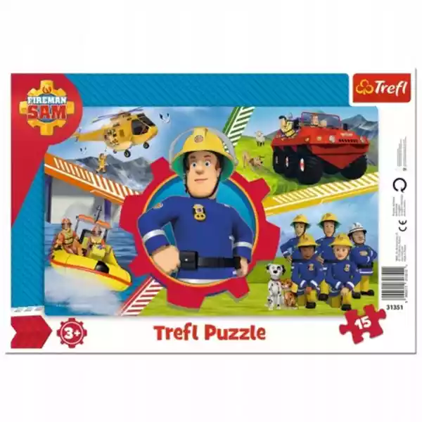 Trefl Puzzle Strażak Sam 15 El. 31351