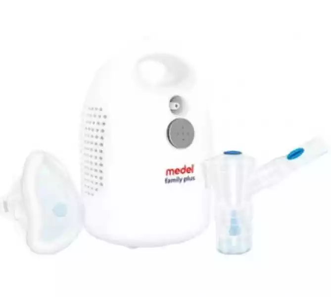 Inhalator Medel Family Plus Pneumatyczny Tłokowy X 1 Sztuka