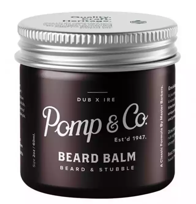 Pomp&co., Supreme Beard And Stubble Balm, Balsam Do Brody, 60G