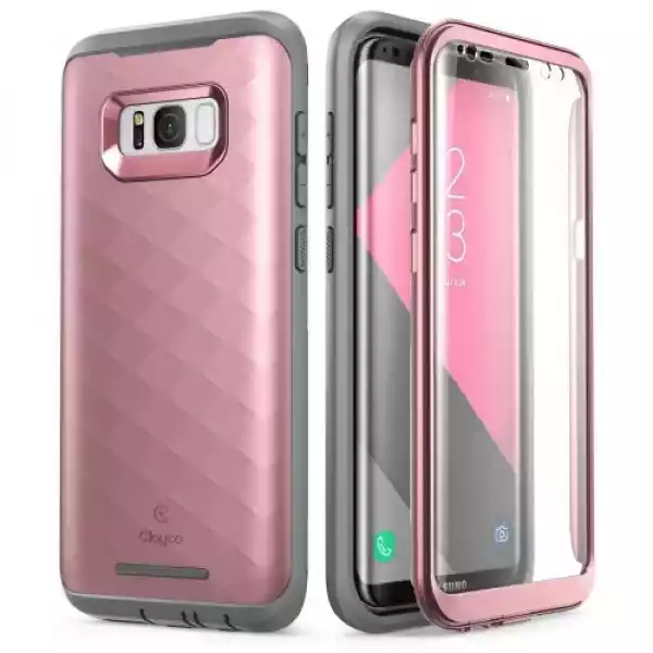 Etui Supcase Clayco Hera V3 Galaxy S8, Różowe