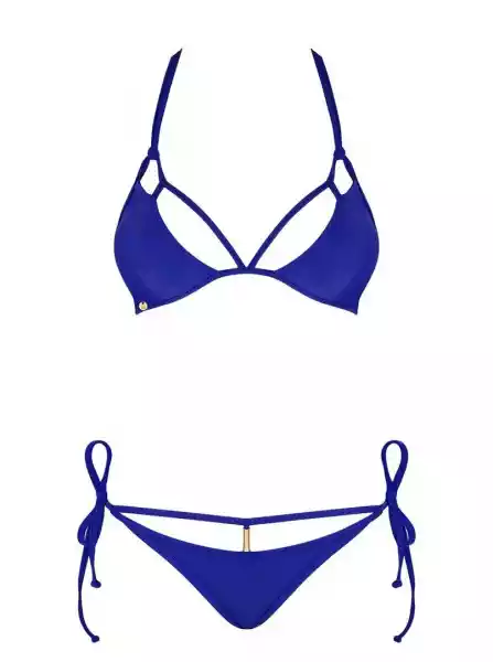 Bikini Strój Kostium Plażowy Stringi Costarica L Kobaltowy