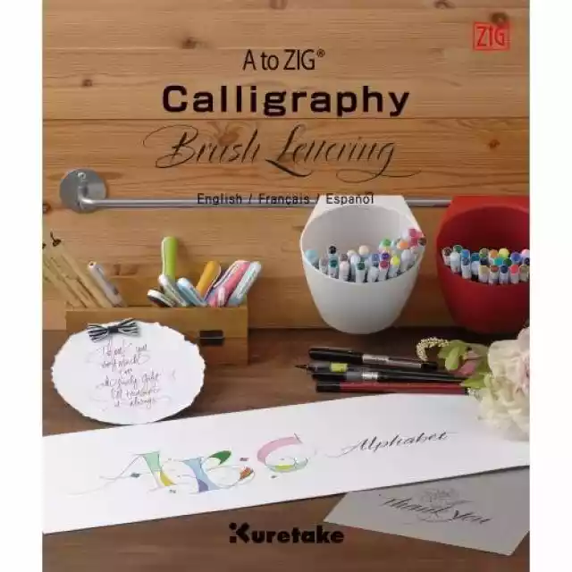 Książka Do Kaligrafii Calligraphy Brush Lettering Zig