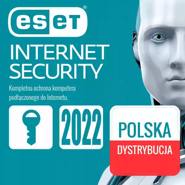 Eset Internet Security Nod32 Antywirus 3 Lata Nowa