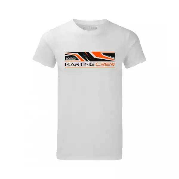 Koszulka T-Shirt Męska Sparco K-Crew Biała