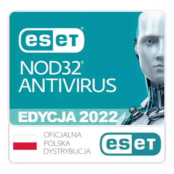Eset Nod32 Antywirus 1Pc / 2 Lata Nowa