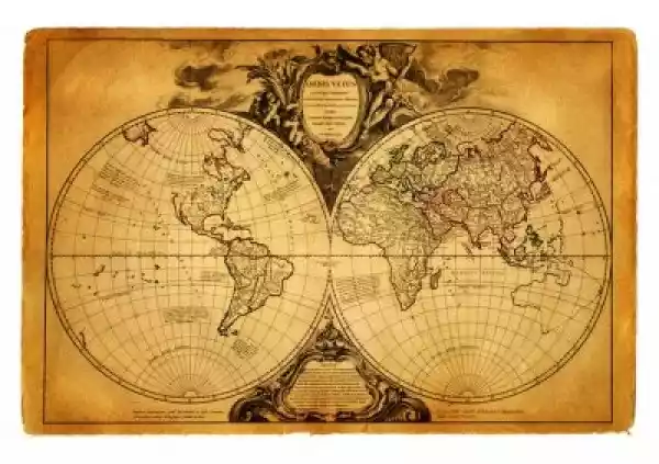 Fototapeta Mapa Świata 1752