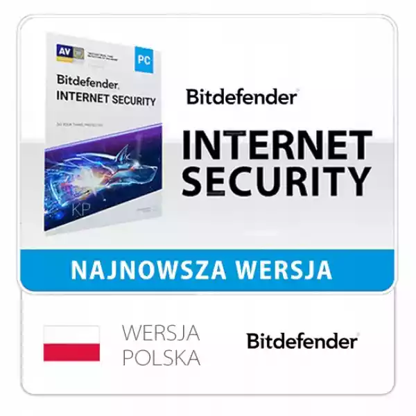 Bitdefender Internet Security 3Pc / 1Rok Kont
