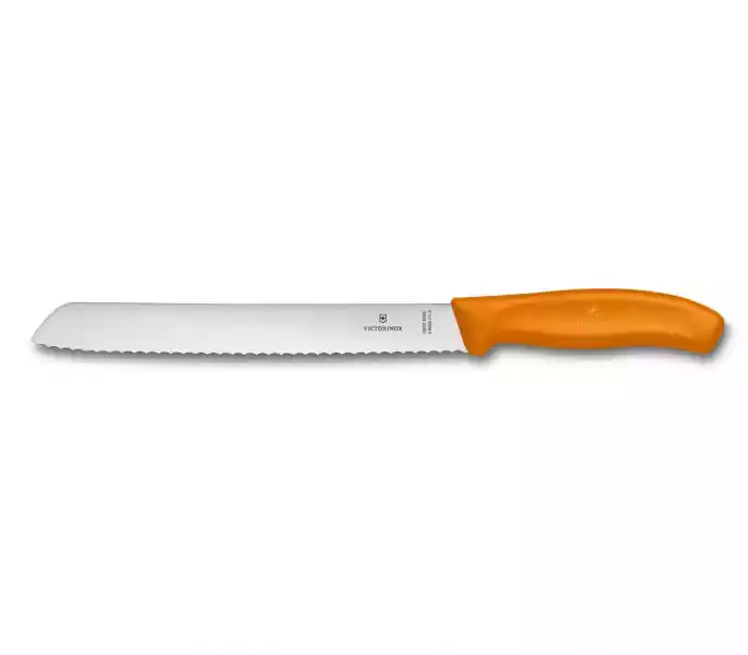 Nóż Victorinox Do Chleba Swissclassic Pomarańczowy (6.8636.21L9B