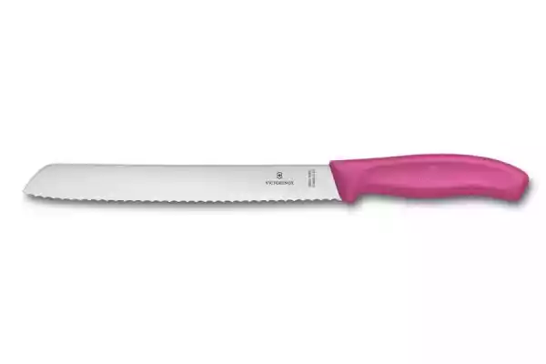 Nóż Victorinox Do Chleba Swissclassic Różowy (6.8636.21L5B)