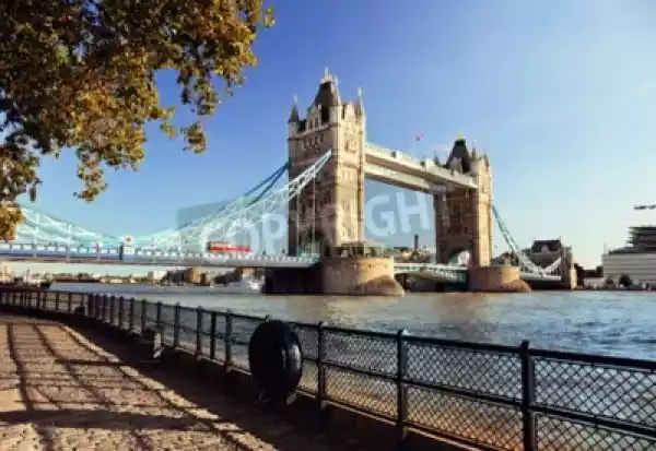 Fototapeta Tower Bridge W Londynie, Wielka Brytania