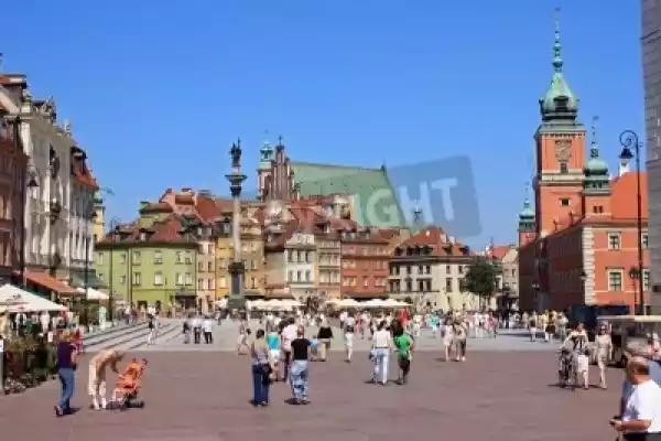 Fototapeta Stare Miasto W Warszawie