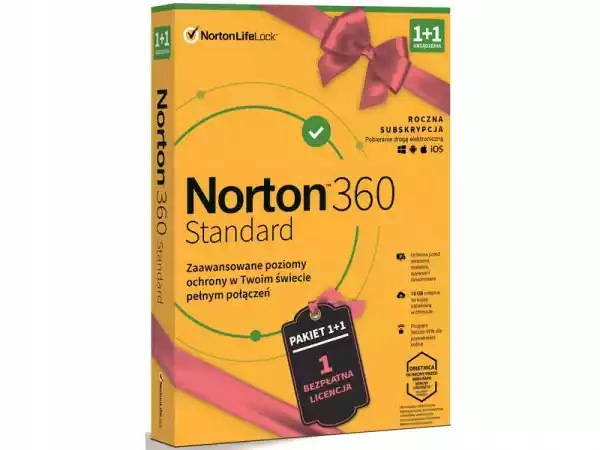 Antywirus Norton 360 Standard 10Gb 2 Urządzenia