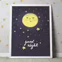 Good Night - Plakat Dla Dzieci , Wymiary - 50Cm X 70Cm, Kolor Ra