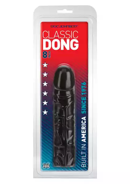 Dildo-Classic Dong - 8 Inch Black