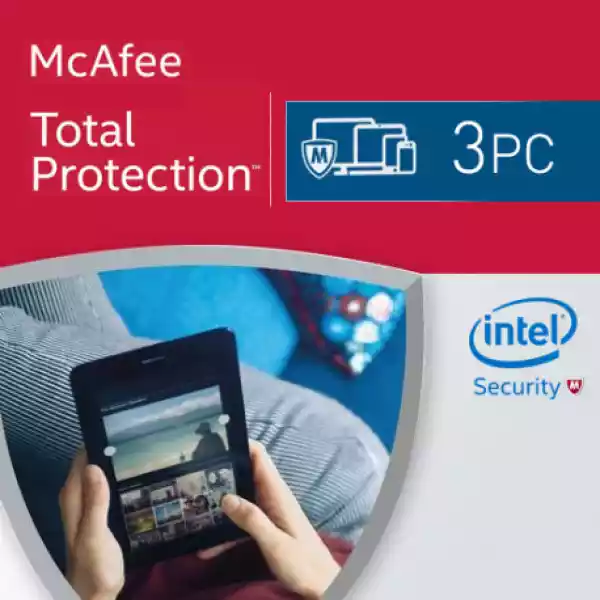 Mcafee Total Protection 3 Pc / 1 Rok