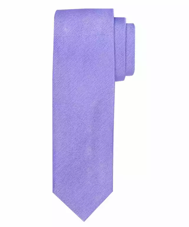 Jasnofioletowy Krawat Jedwabny Profuomo
