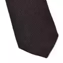 Wełniany Brązowy Krawat Van Thorn