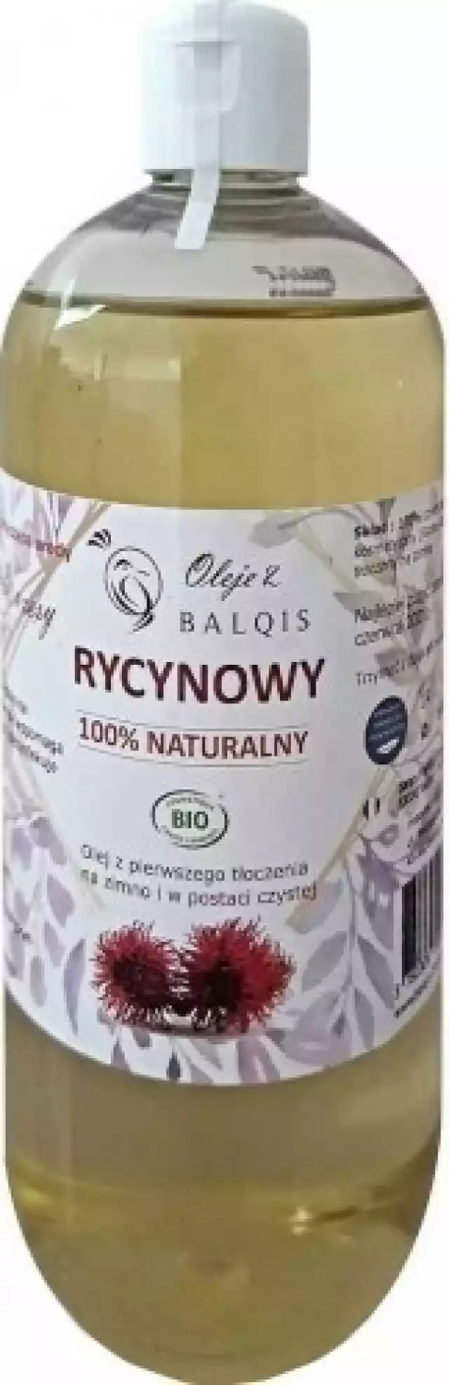 Olej Kosmetyczny Rycynowy Eco 500 Ml - Balqis