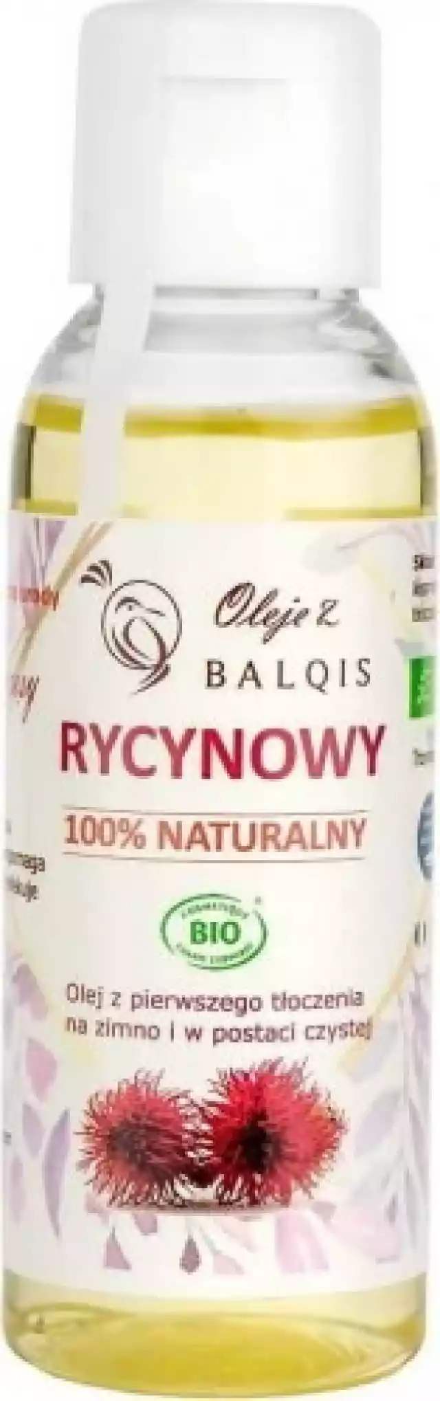 Olej Kosmetyczny Rycynowy Eco 50 Ml - Balqis