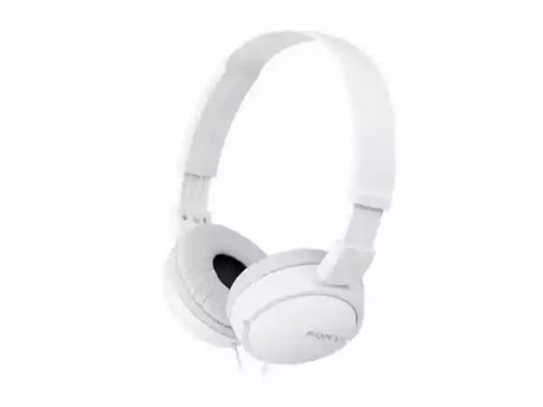 Białe Słuchawki Nauszne Sony Mdrzx110W
