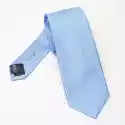 Błękitny Krawat Jedwabny Profuomo
