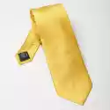 Żółty Krawat Jedwabny Profuomo