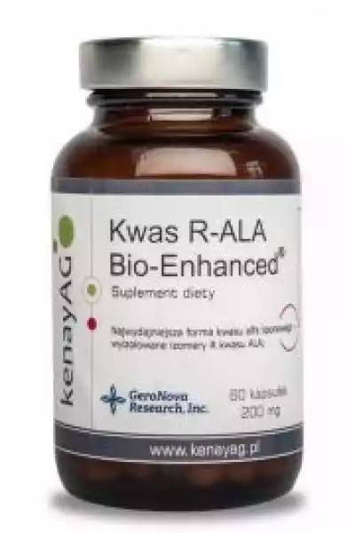 Kwas R-Ala Bio-Enhanced Aktywna Forma Kwasu Liponowego - Supleme