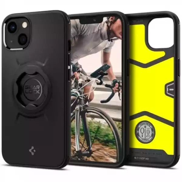 Etui Spigen Gearlock Bike Mount Case Gcf143 Iphone 13, Czarne