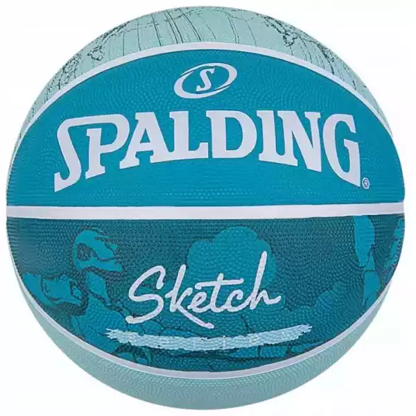 Piłka Do Koszykówki Sketch Crack Spalding Streetball Outdoor - 8