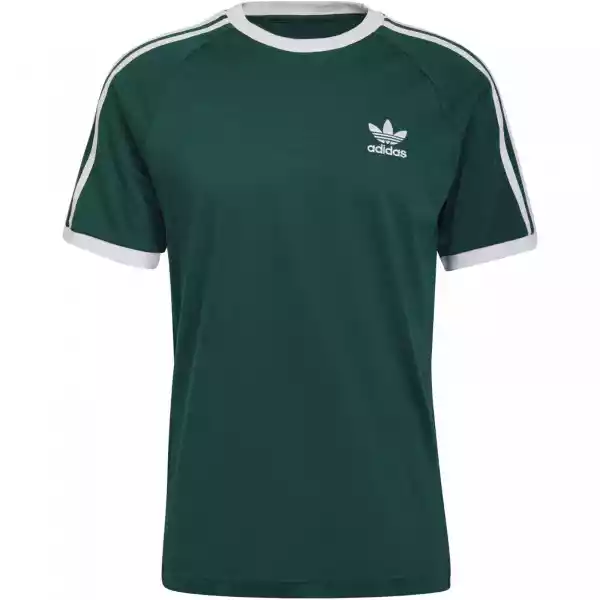 Koszulka Męska Adidas Originals Classics 3-Stripes Zielona He954