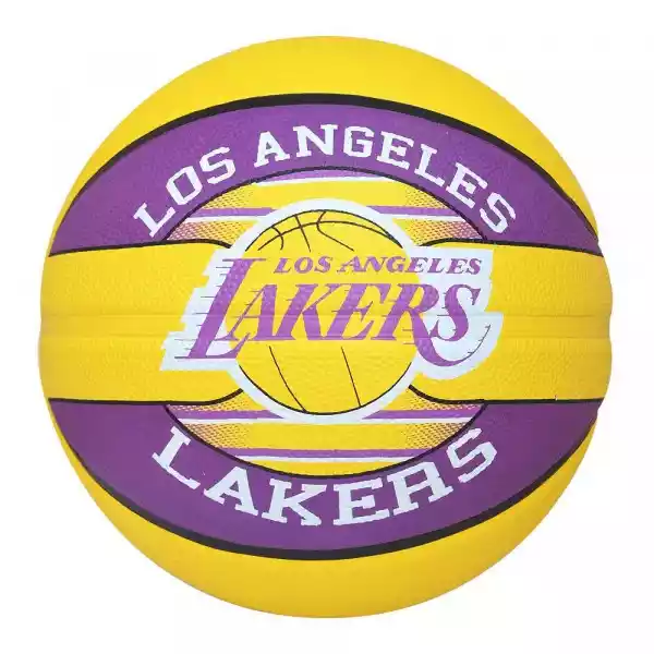 Piłka Do Koszykówki Spalding Nba La Team Los Angeles Lakers + Po