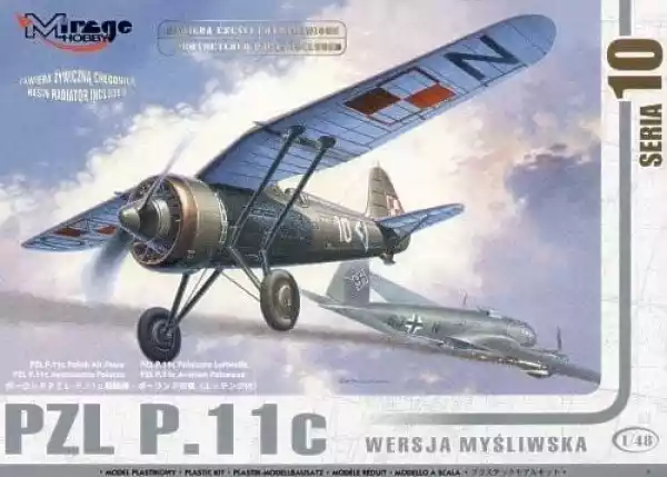 Model Do Sklejania Pzl P.11C Polska Wersja Myśliwska