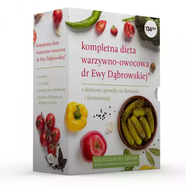 Pakiet Kompletna Dieta Warzywno-Owocowa Dr Ewy Dąbrowskiej / Dom