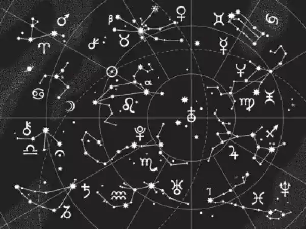 Obraz Konstelacje Xii Zodiaku I Jego Planety Władców