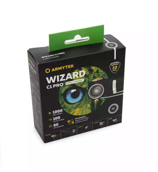 Latarka Czołowa Armytek Wizard C1 Pro Magnet Usb Warm
