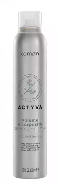 Kemon Actyva Volume, Suchy Spray Zwiększający Objętość, 200Ml
