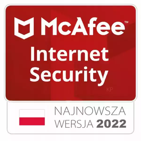 Antywirus Mcafee Internet Security 1Pc /1 Rok