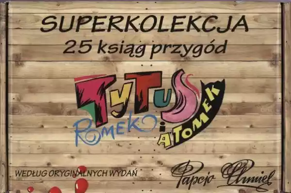 Pakiet Tytus Romek I Atomek Superkolekcja 25 Ksiąg Przygód Wyd. 