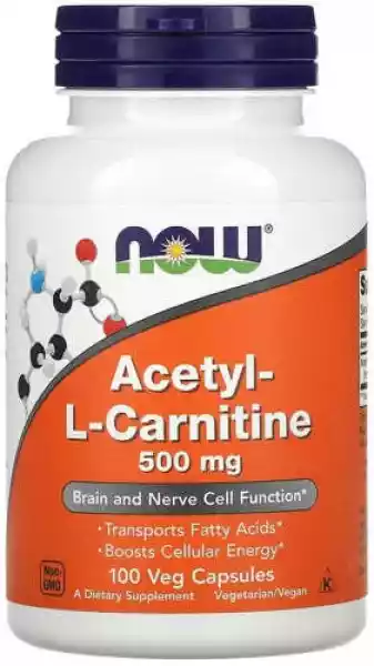 Acetyl-L-Carnitine 500Mg X 100 Kapsułek