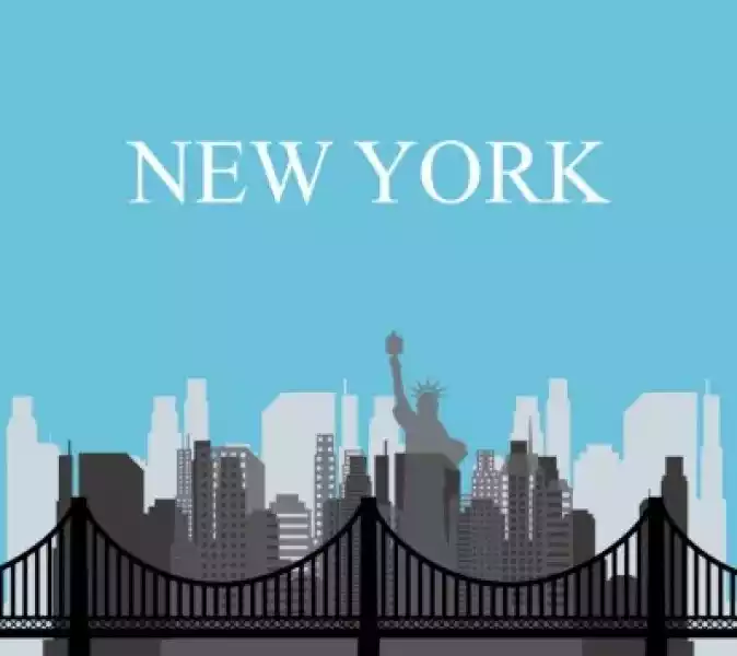 Plakat Stany Zjednoczone I Nowym Jorku Projekt