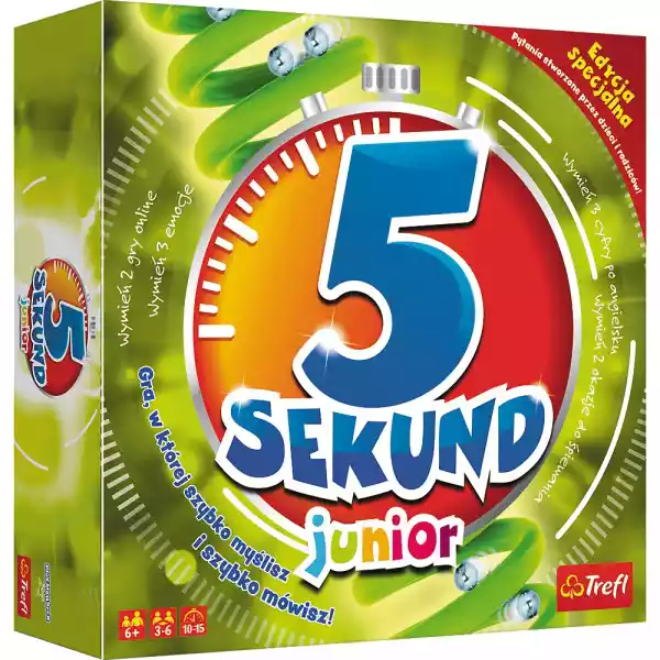 Gra 5 Sekund Junior 2.0 Edycja Specjalna 01781 Tv -