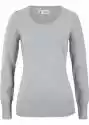 Sweter Basic Z Bawełny Z Recyklingu