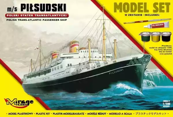 Model Do Sklejania M/s Piłsudski Polski Statek Transatlantycki